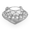 French Pavé Halo
