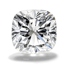 A cushion cut diamond.