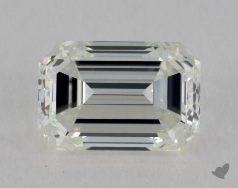 This 1.03 carat emerald diamond J color VVS1 clarity has Good proportions and a diamond grading report from GIA