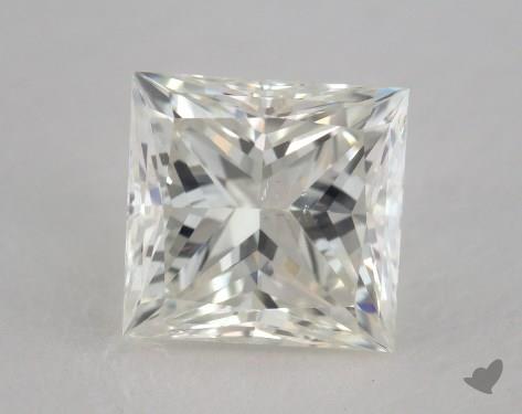 This 1.12 carat princess diamond J color SI2 clarity has Ideal proportions and a diamond grading report from GIA