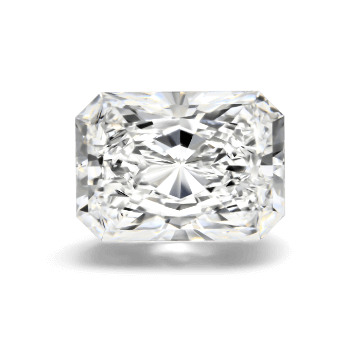A radiant cut diamond.