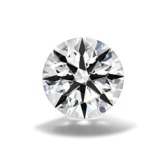 A round cut diamond.