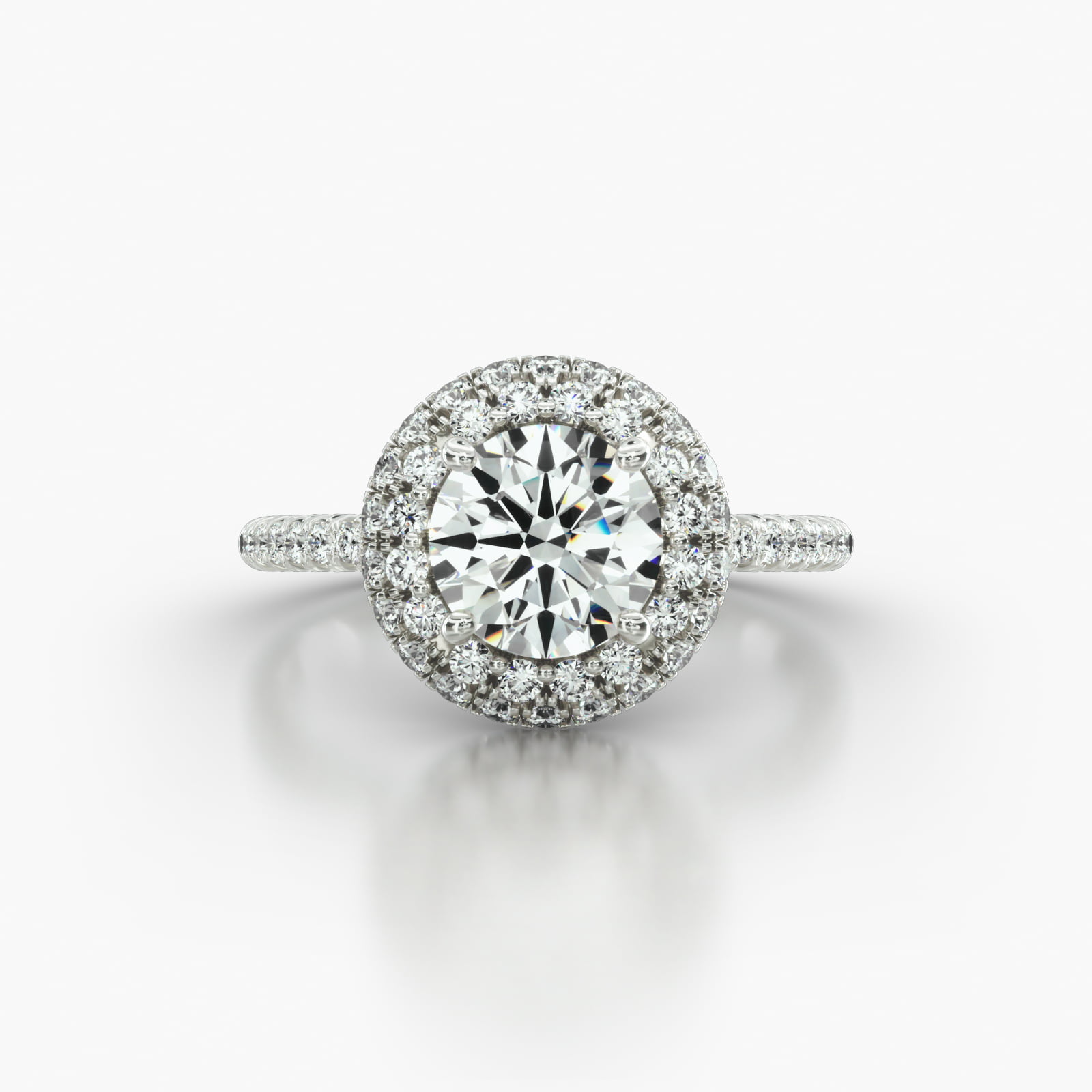 Belted Pavé Ring