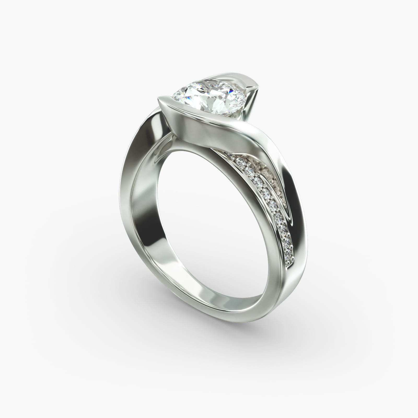 wedding bands james allen bridal set