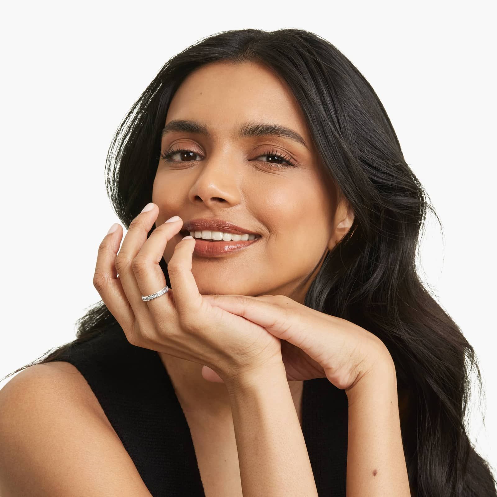 Channel Set Anniversary Ring With 1 CTW Diamonds In Platinum (4.15mm)