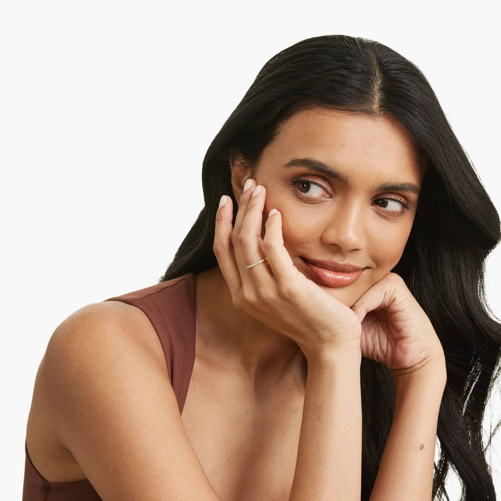 French Pavé Anniversary Ring With 0.25 CTW Lab-Grown Diamonds In 14K Yellow Gold (2.00mm)