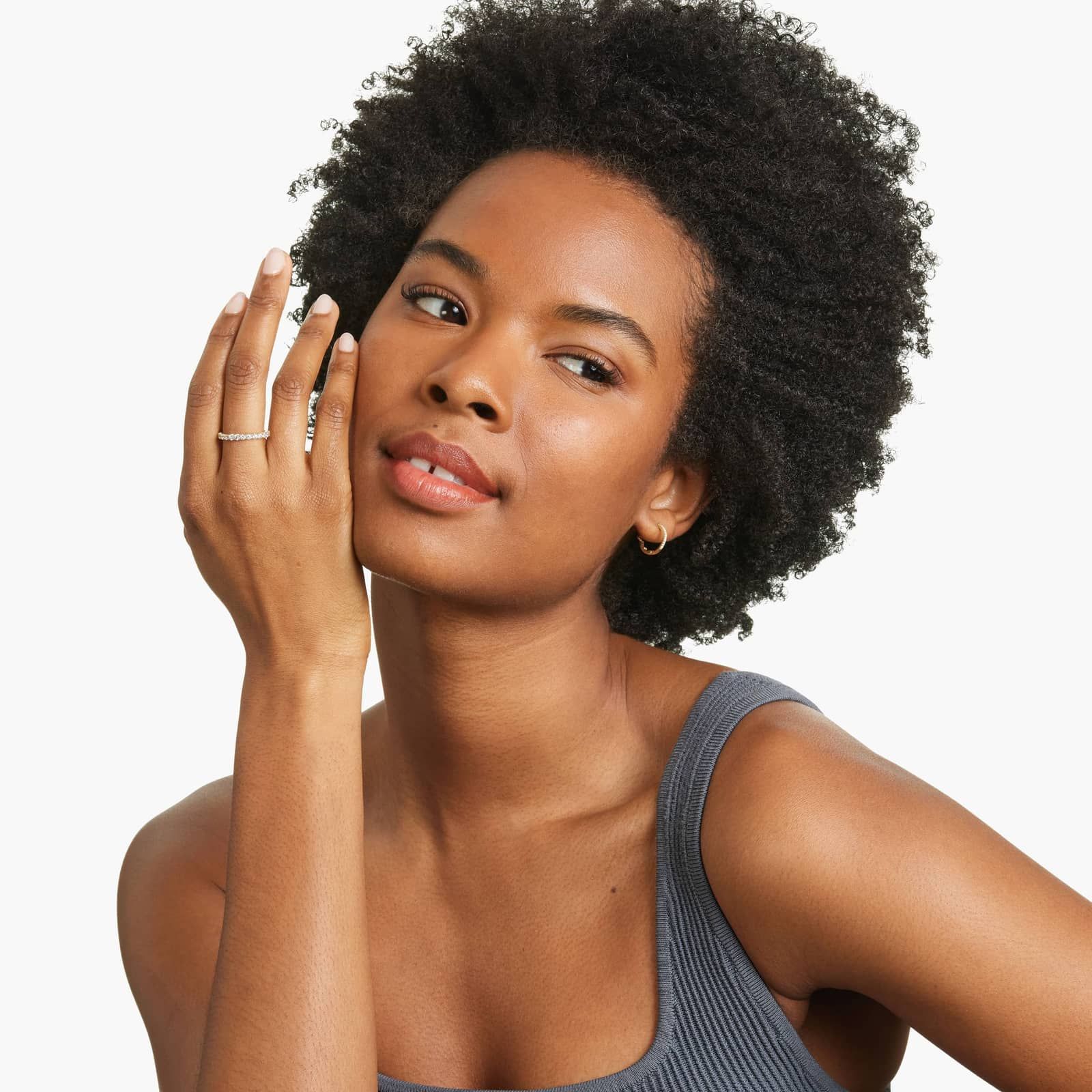 French Pavé Anniversary Ring With 0.5 CTW Lab-Grown Diamonds In 14K Yellow Gold (2.50mm)