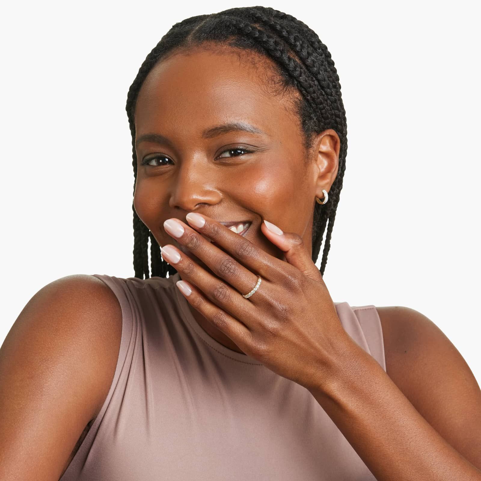 French Pavé Anniversary Ring With 0.75 CTW Lab-Grown Diamonds In 14K Yellow Gold (3.00mm)