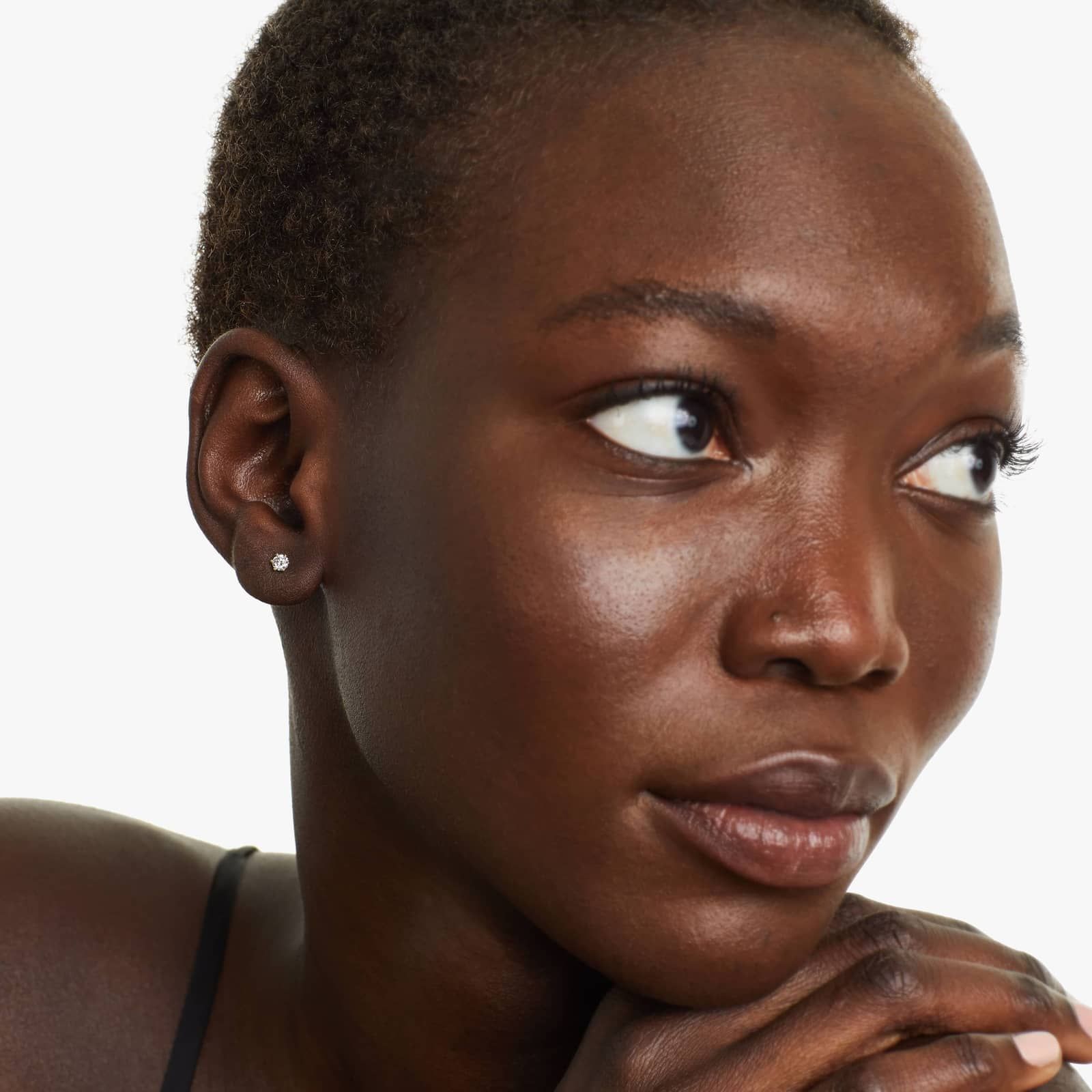 Six Prong 0.25 CTW Lab-Grown Diamond Stud Earrings In 14K Yellow Gold