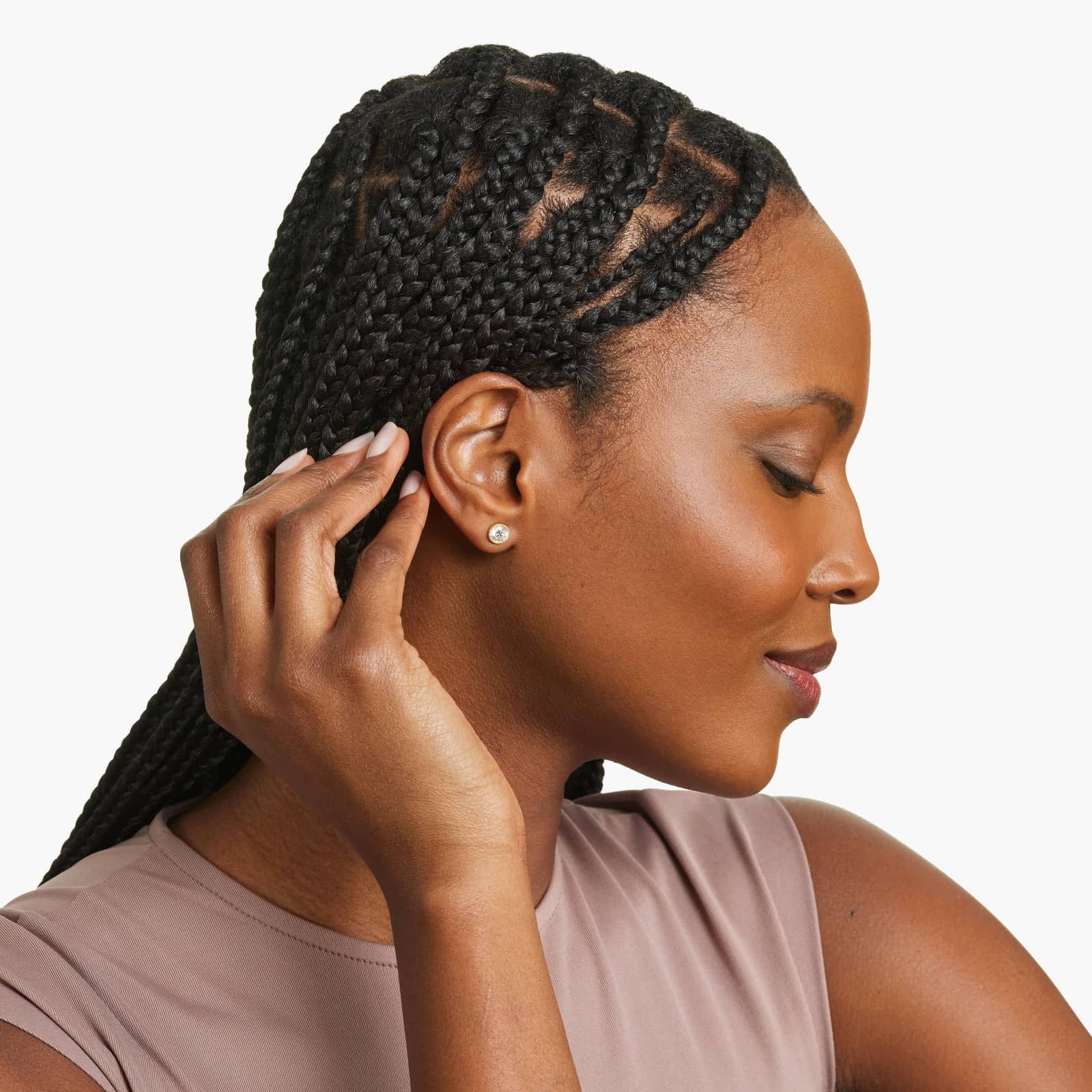 Milgrain Bezel 1.5 CTW Lab-Grown Diamond Stud Earrings In 14K Yellow Gold