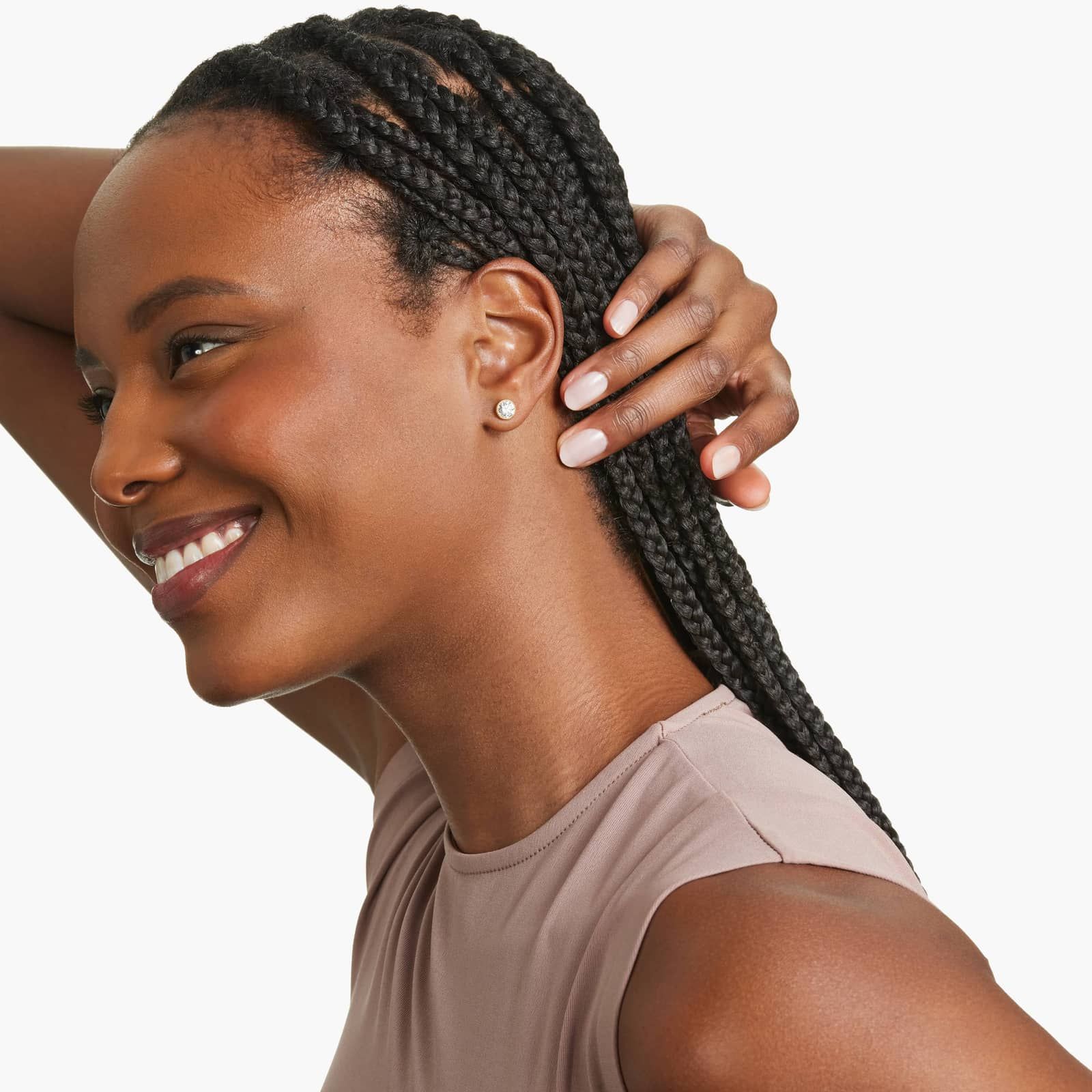 Milgrain Bezel 1.5 CTW Lab-Grown Diamond Stud Earrings In 14K Yellow Gold