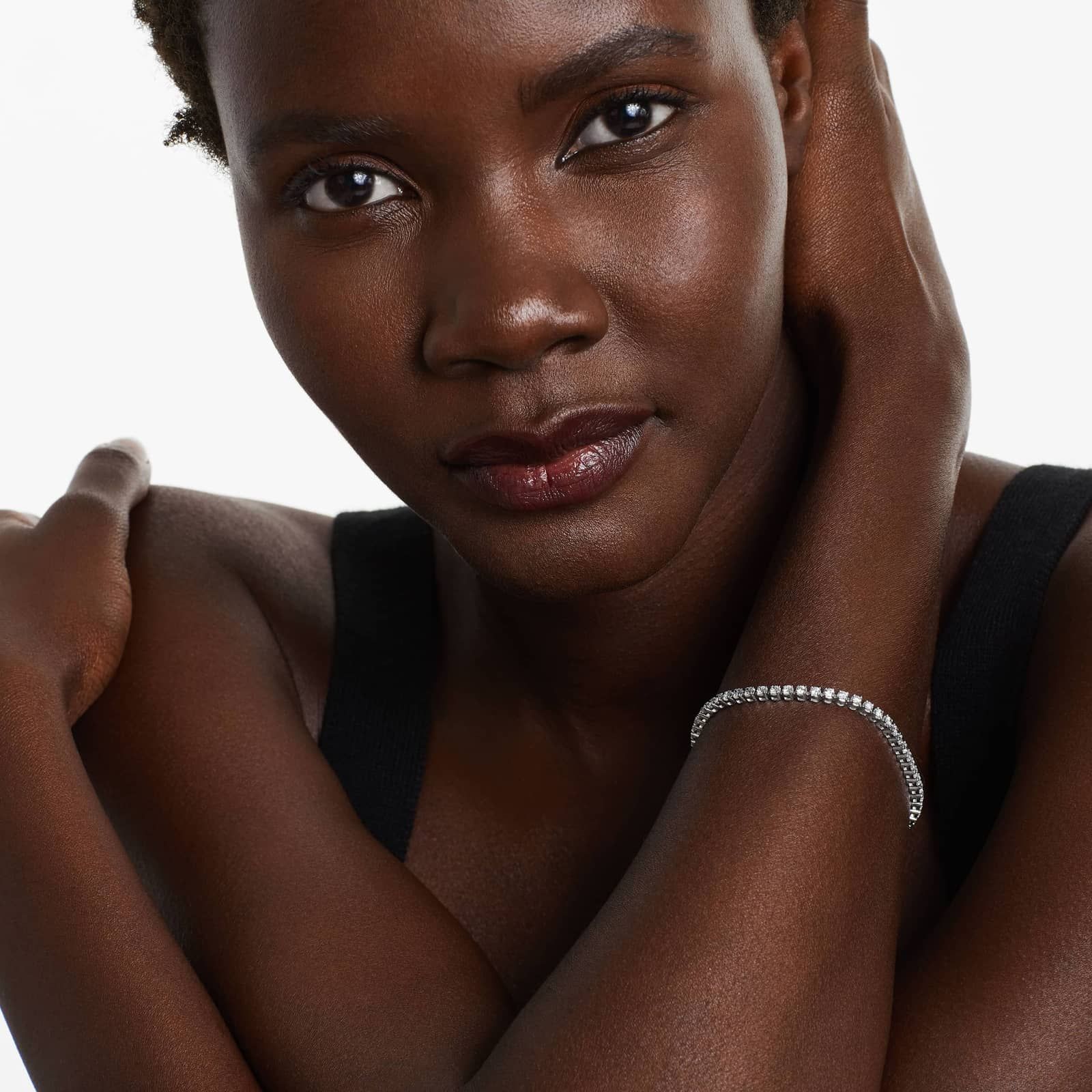 Tennis Bracelet With 3 CTW Diamonds In Platinum (7")