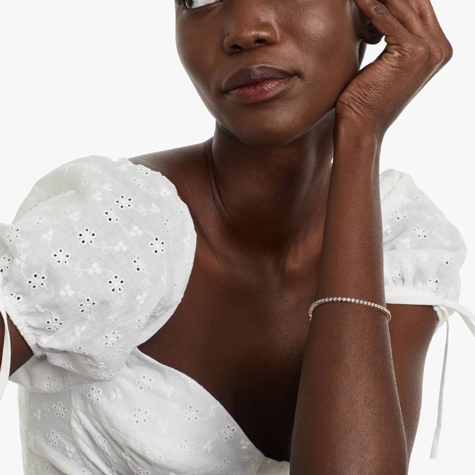 Tennis Bracelet With 2 CTW Diamonds In 14K Yellow Gold