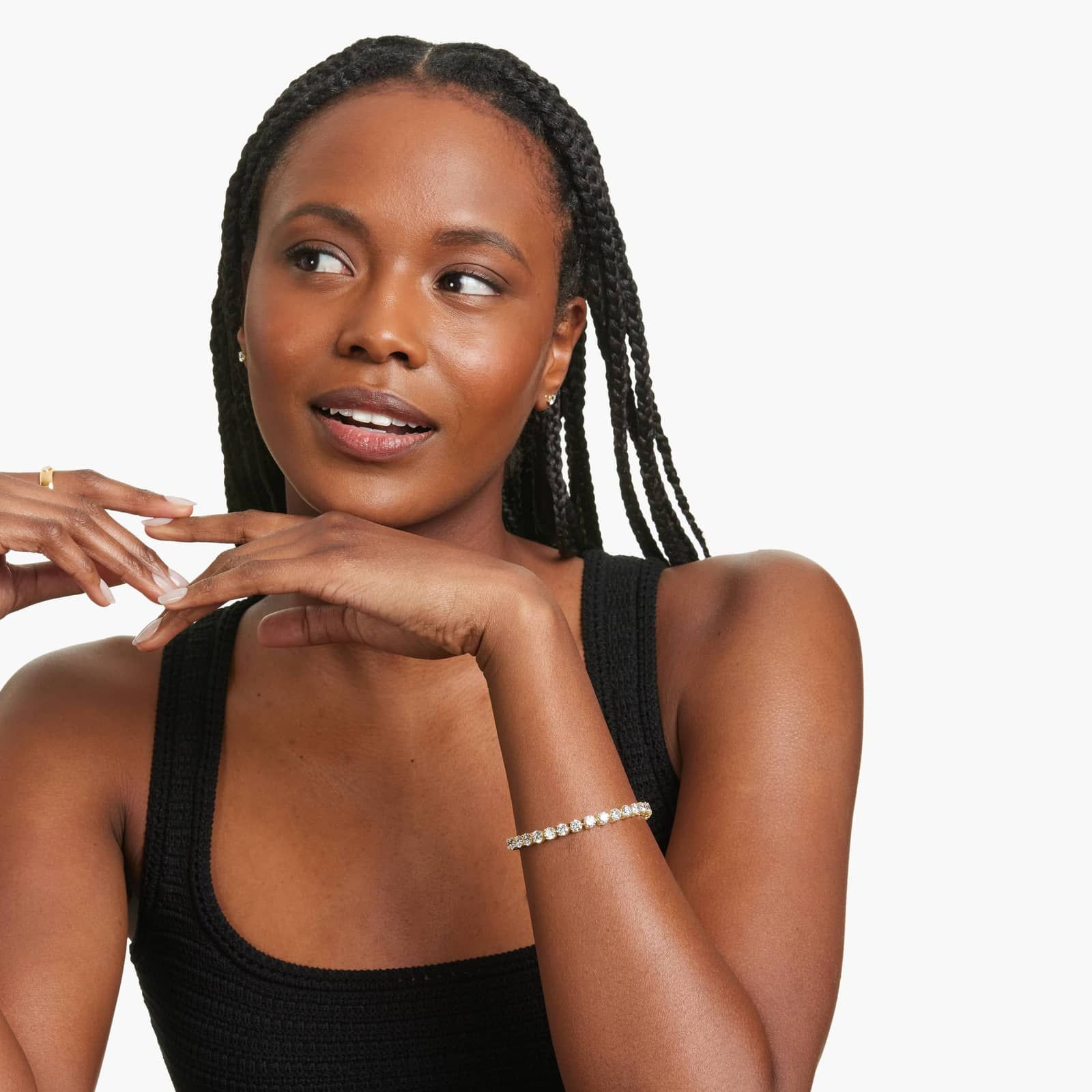 Tennis Bracelet With 15 CTW Lab-Grown Diamonds In 14K Yellow Gold (7")