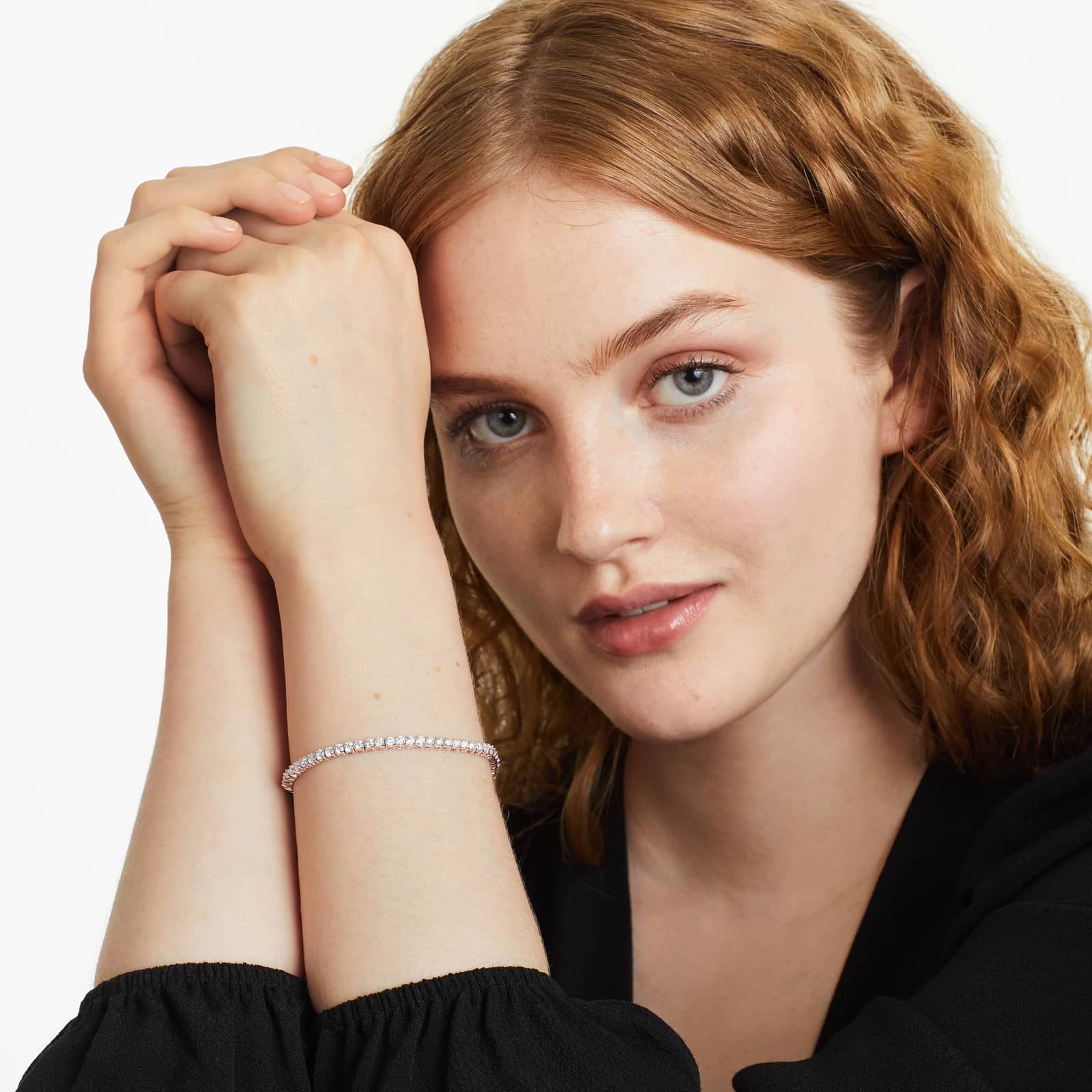 14K Rose Gold Two Prong Diamond Tennis Bracelet (5 CTW - H-I / SI1-SI2)