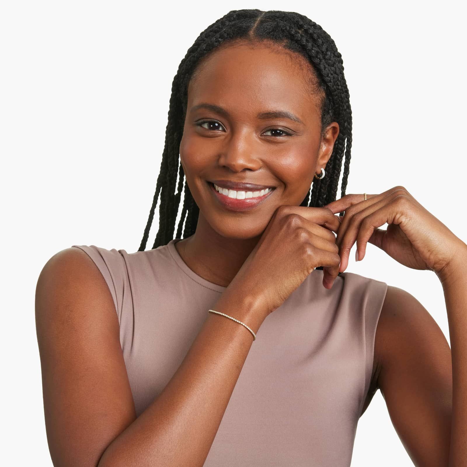 Tennis Bracelet With 1 CTW Diamonds In 14K Yellow Gold (6")