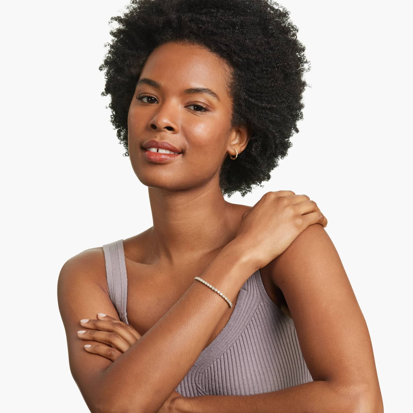 Tennis Bracelet With 4 CTW Diamonds In 14K Yellow Gold (6")