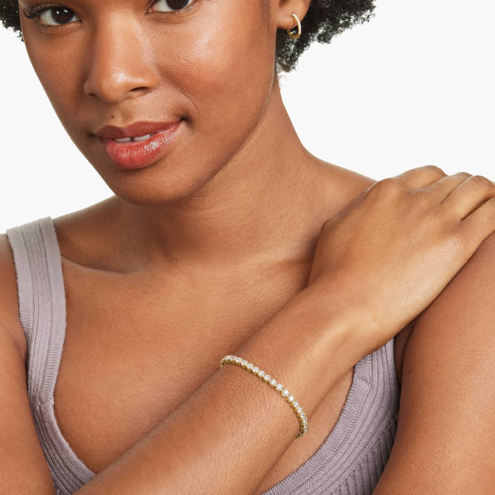 Tennis Bracelet With 4 CTW Diamonds In 14K Yellow Gold (6")