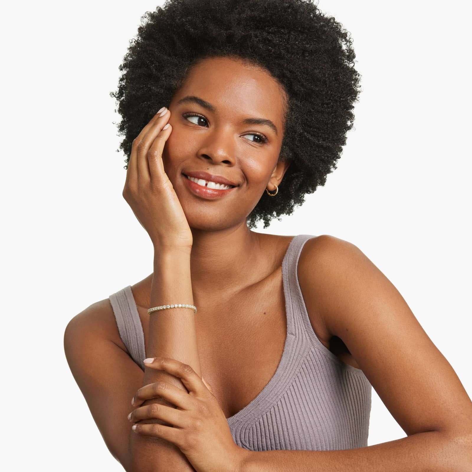 Tennis Bracelet With 4 CTW Diamonds In 14K Yellow Gold (6")