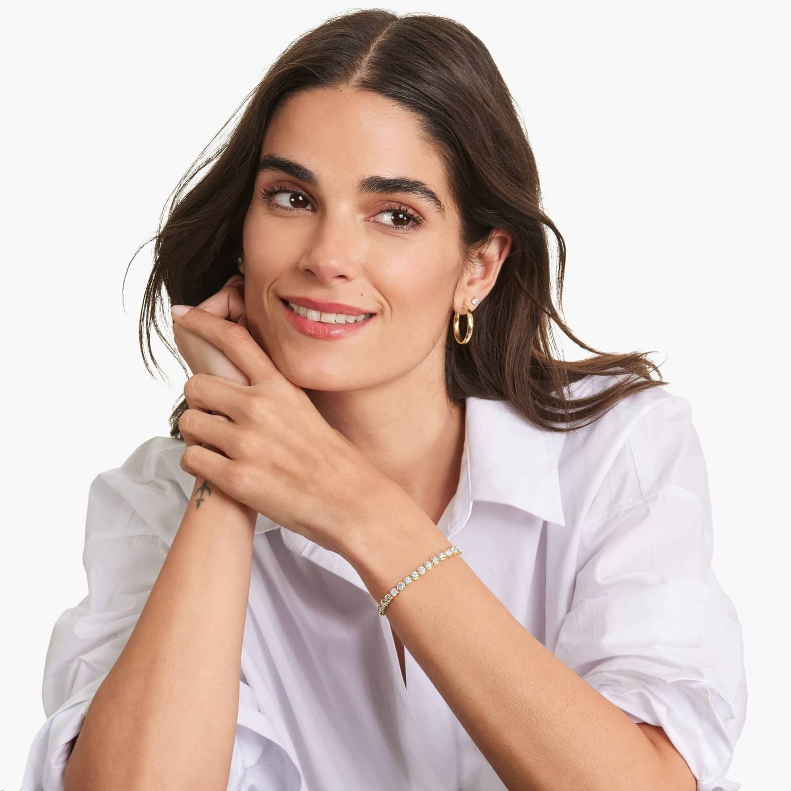 Tennis Bracelet With 7 CTW Diamonds In 14K Yellow Gold (6")