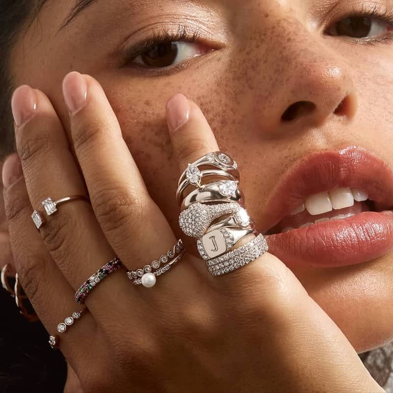 Solitaire Ring With 0.30 CTW Marquise Cut Lab-Grown Diamond In 14K White Gold