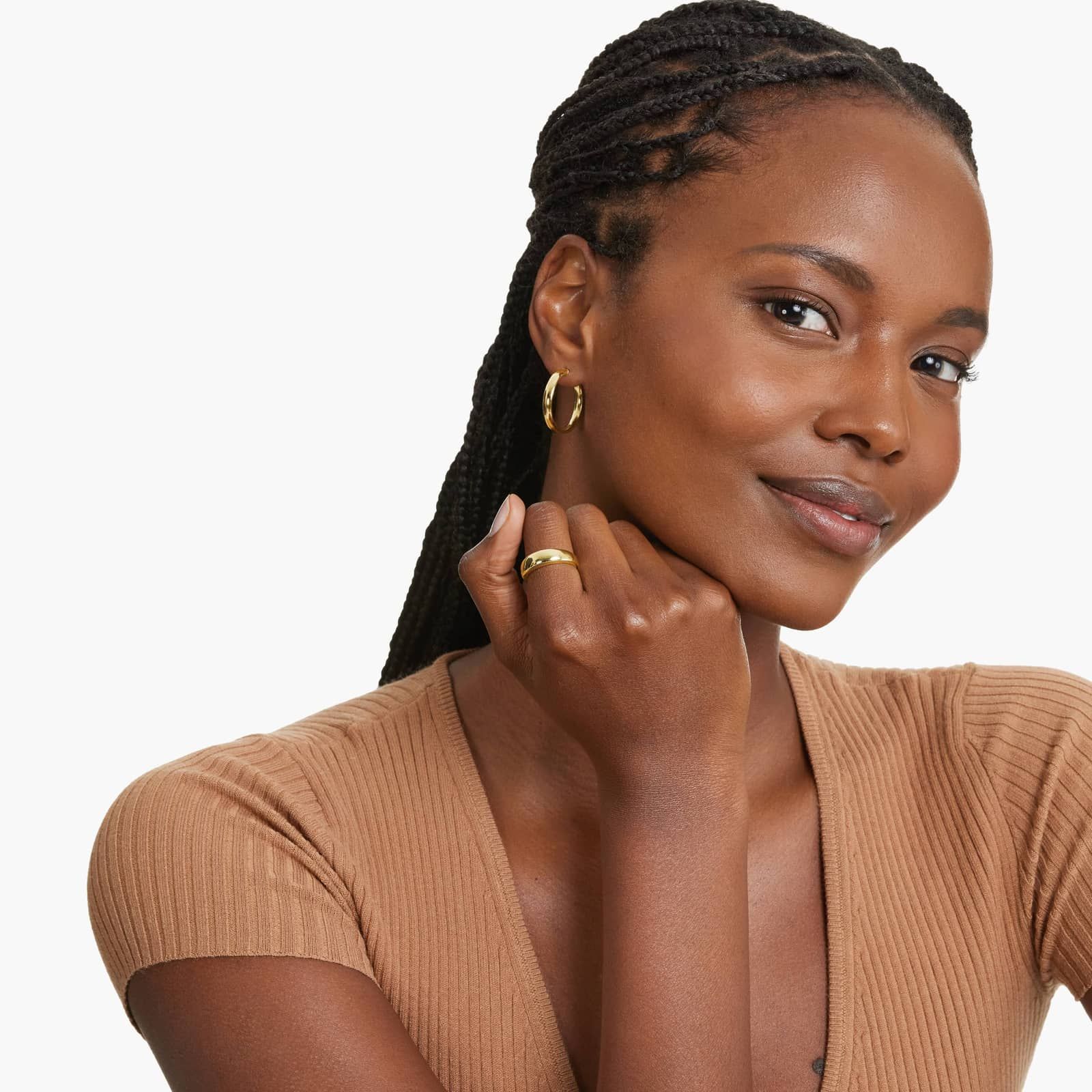 14K Yellow Gold Golden Hour Graduated Ring