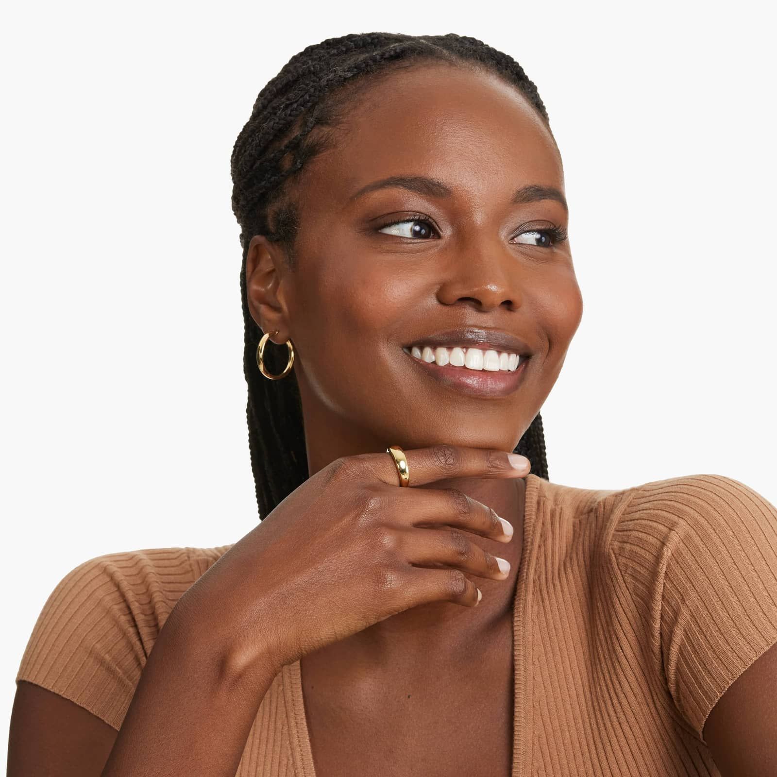 14K Yellow Gold Golden Hour Graduated Ring