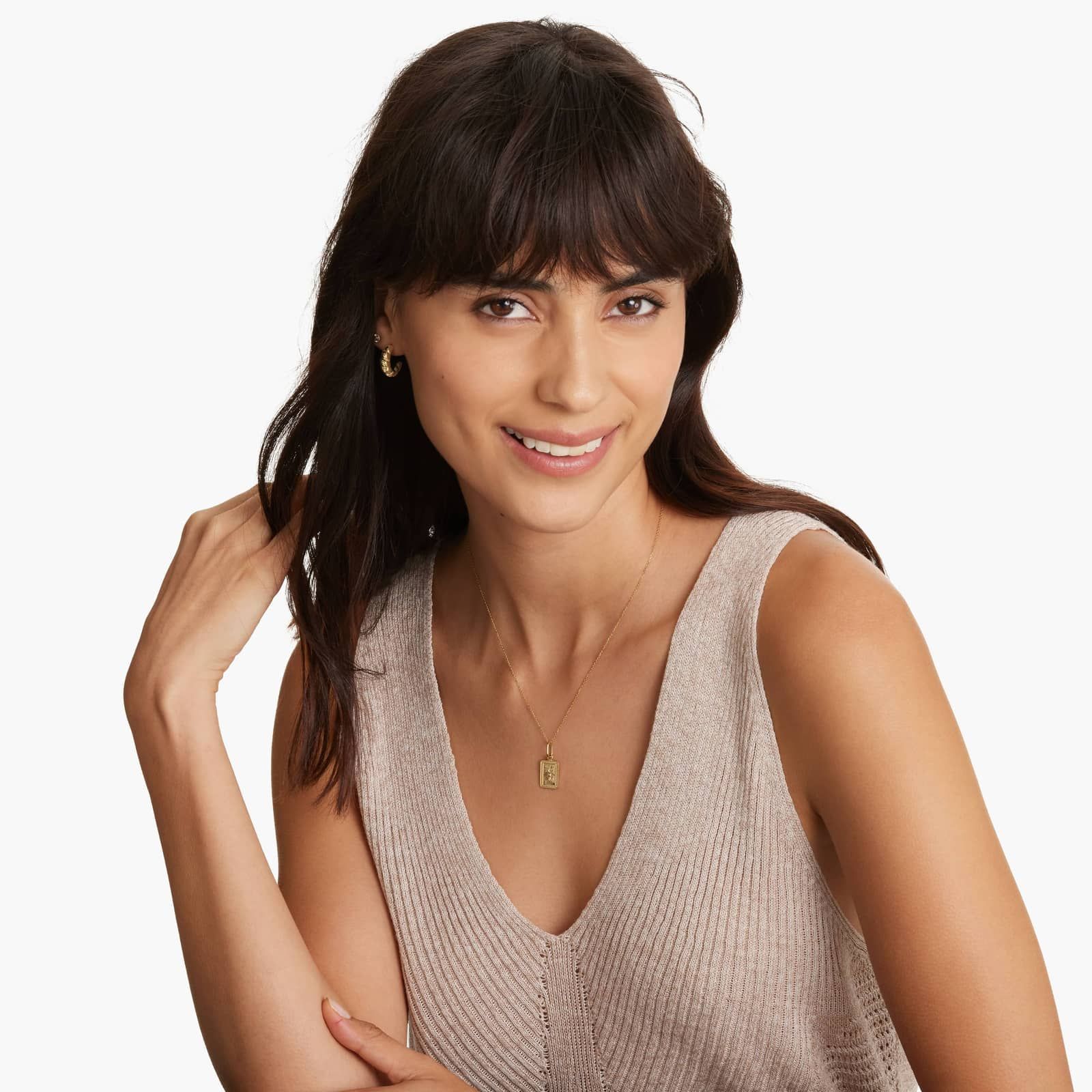 Polished Golden Hour Graduated Twist Earrings In 14K Yellow Gold