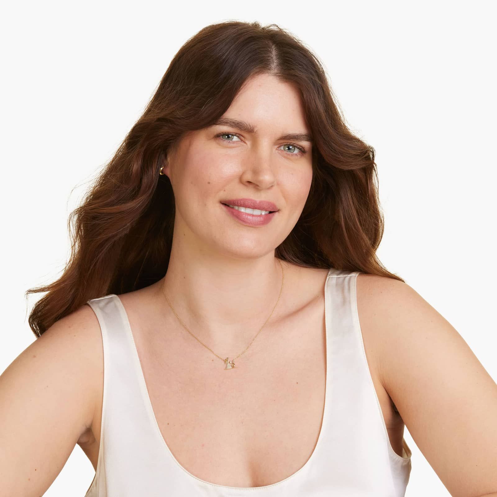 Dainty Diamonds Proposal Necklace In 14K Yellow Gold