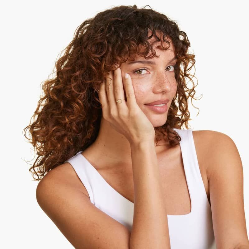 Dainty Diamonds Geometric Hexagon Ring In 14K Yellow Gold