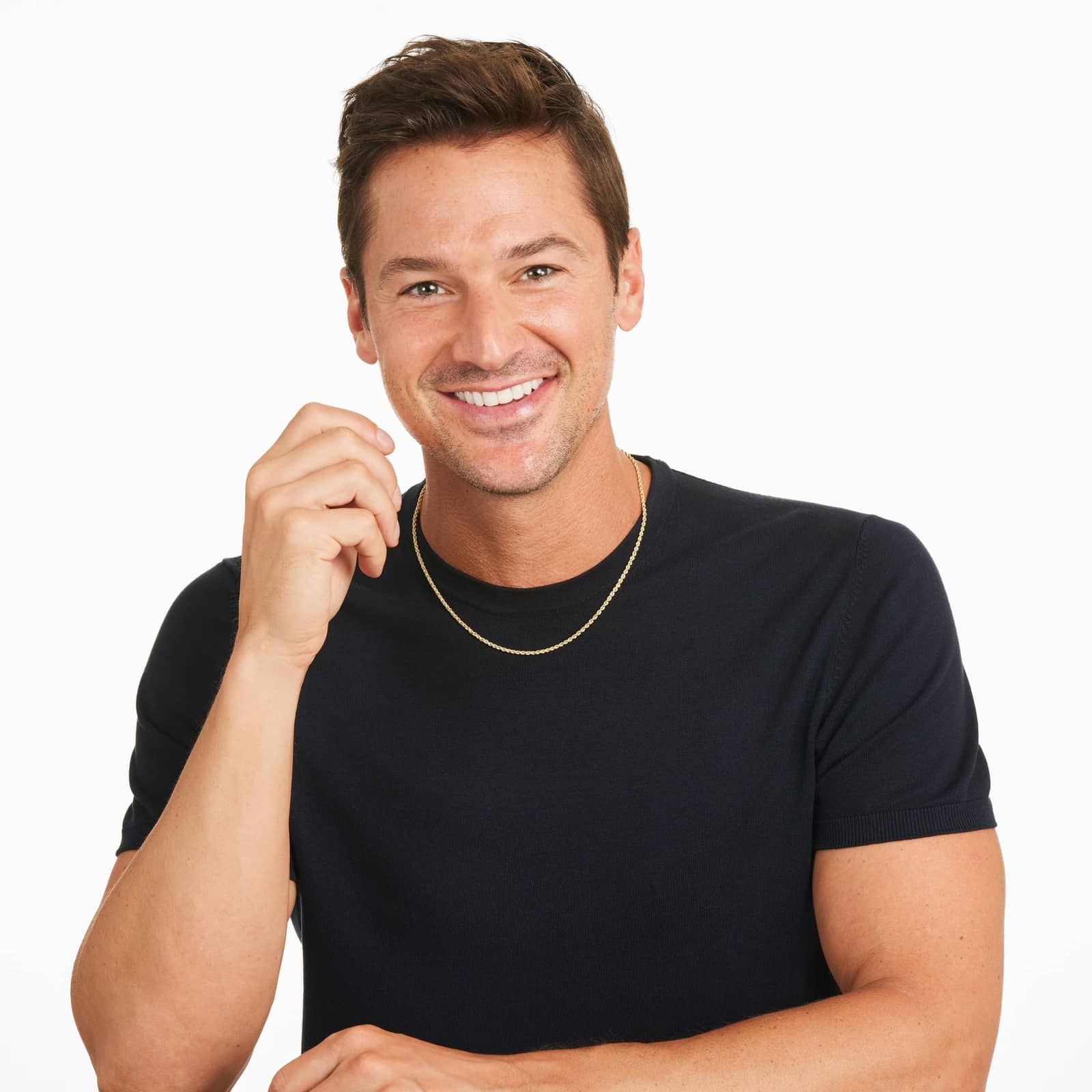 14K Yellow Gold Solid 2.5mm Rope Chain Necklace - 18 inches