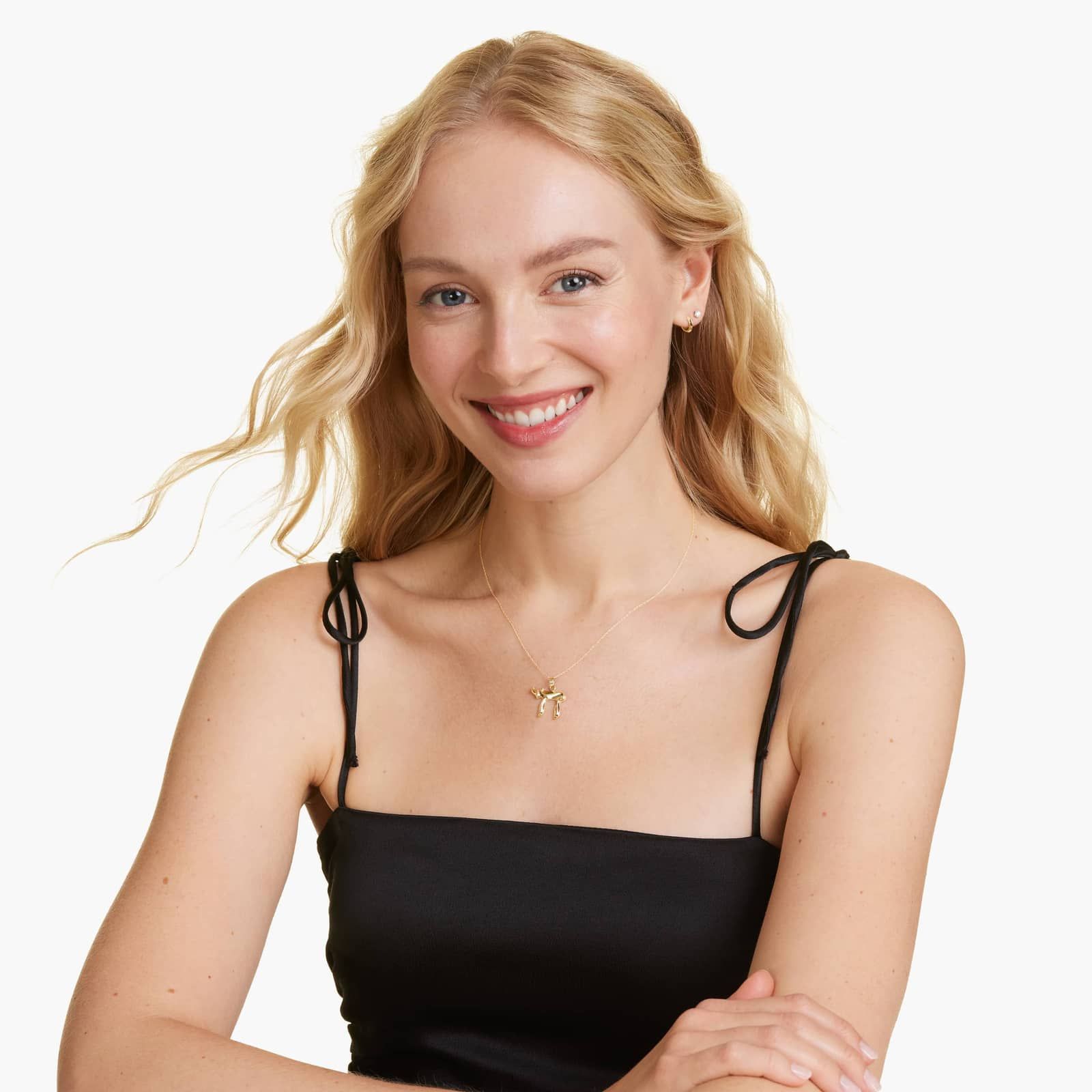 14K Yellow Gold Classic Chai Pendant