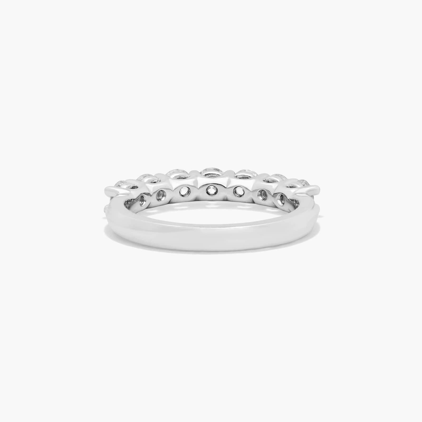 Low Dome Basket Anniversary Ring With 1 CTW Diamonds In Platinum (2.50mm)