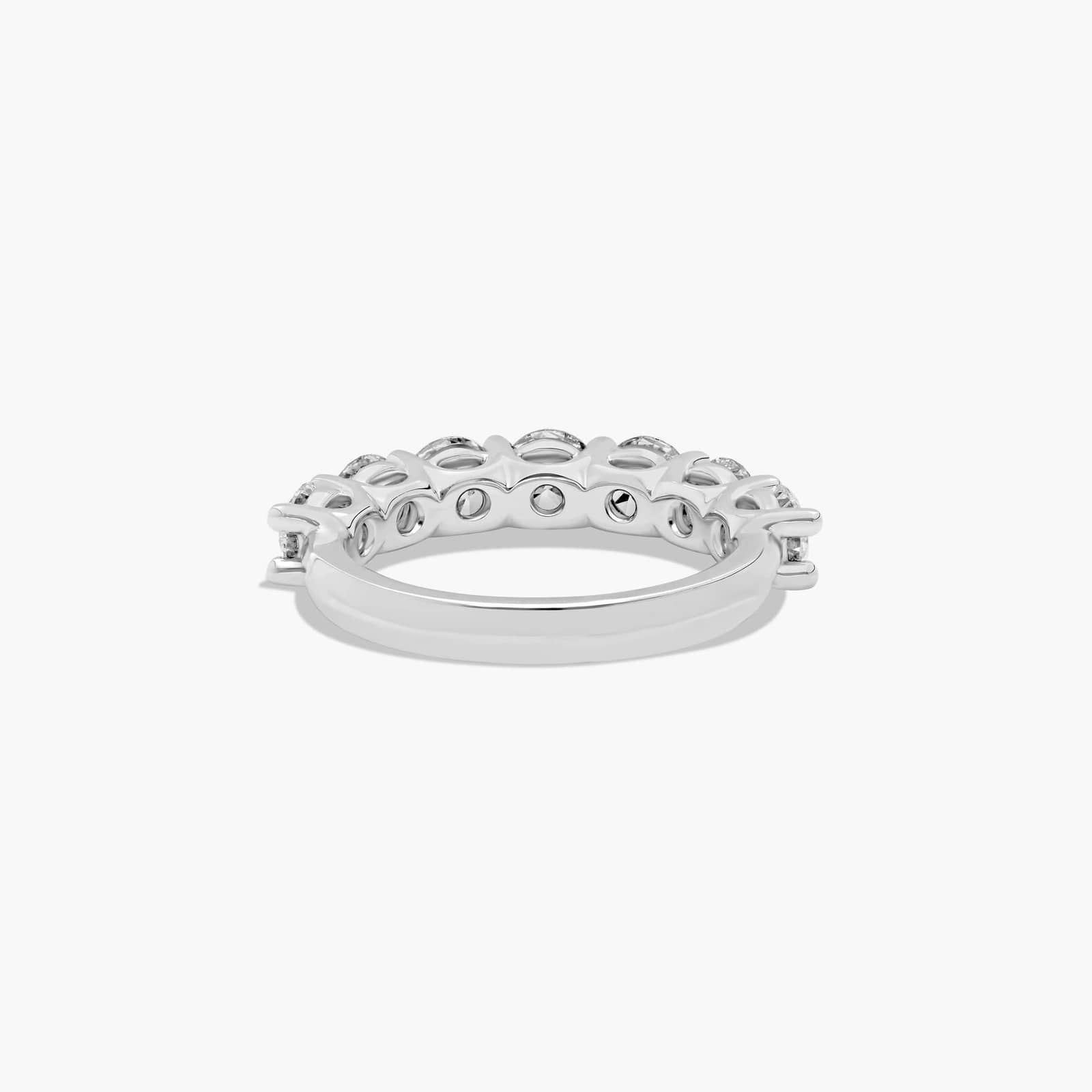 Low Dome Basket Anniversary Ring With 2 CTW Diamonds In Platinum (2.50mm)