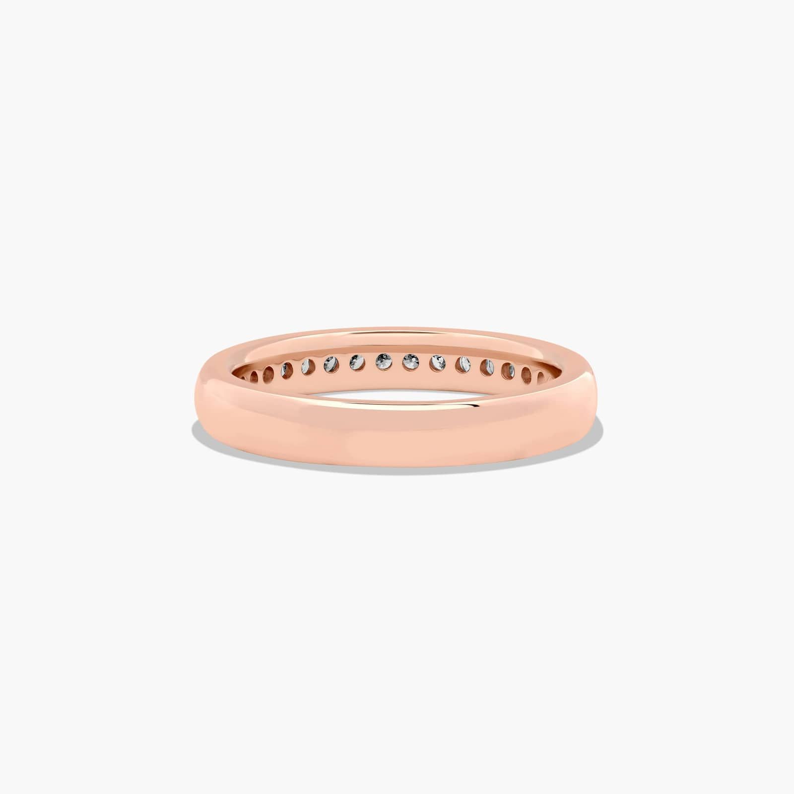Channel Set Anniversary Ring With 0.25 CTW Lab-Grown Diamonds In 14K Rose Gold (2.90mm)
