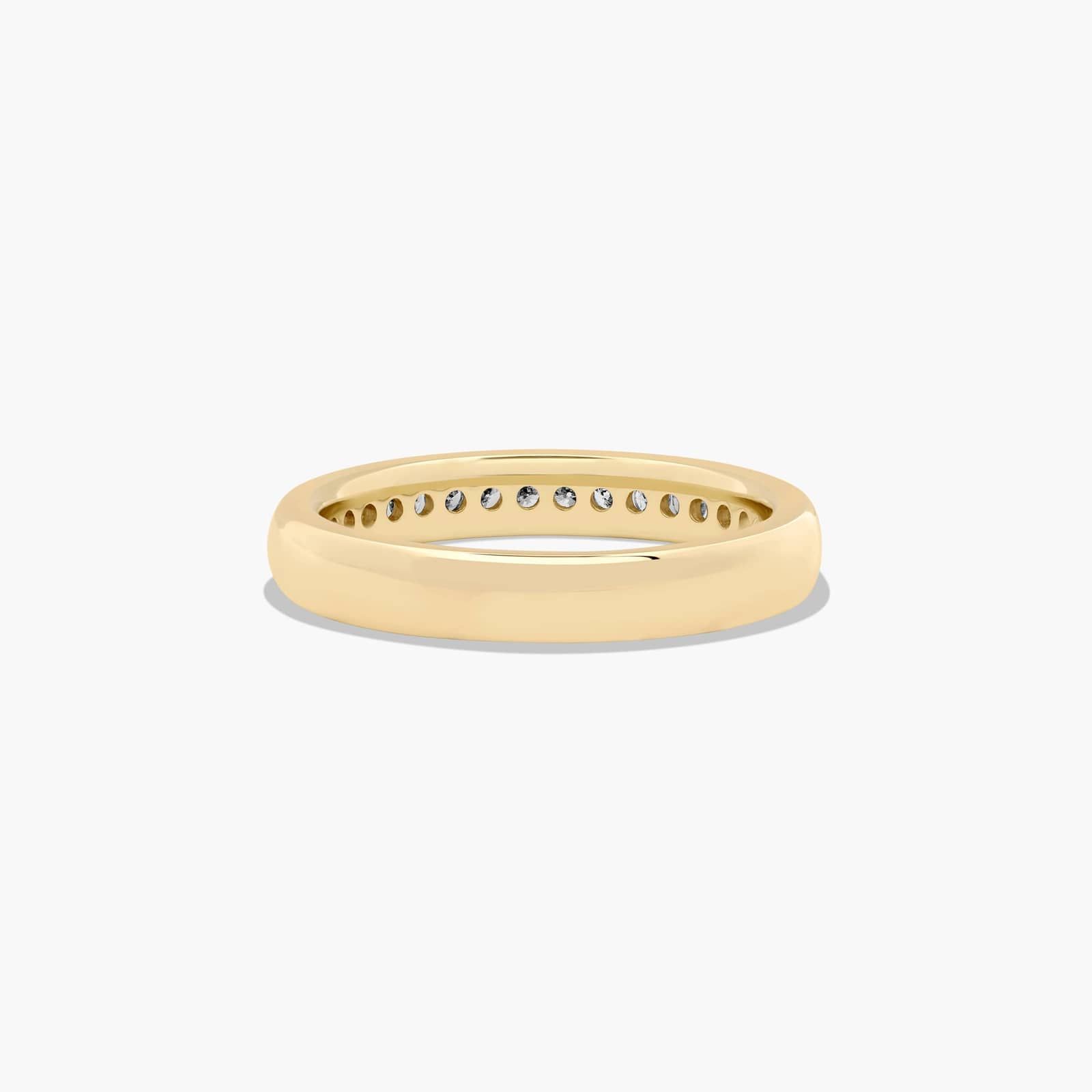 Channel Set Anniversary Ring With 0.25 CTW Diamonds In 14K Yellow Gold (2.90mm)