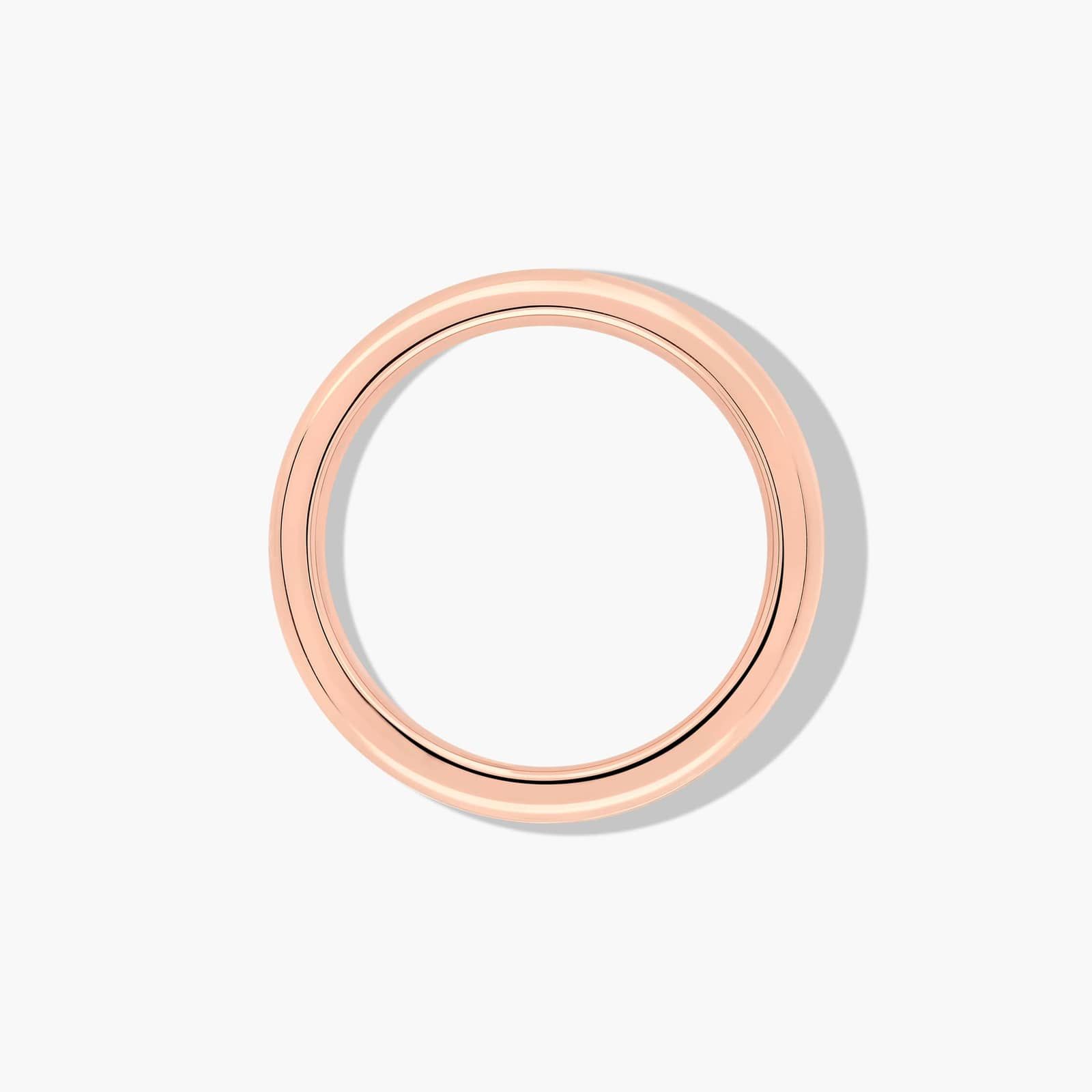 Eternity Ring With 1 CTW Round Cut Lab-Grown Diamonds In 14K Rose Gold (3.45mm)