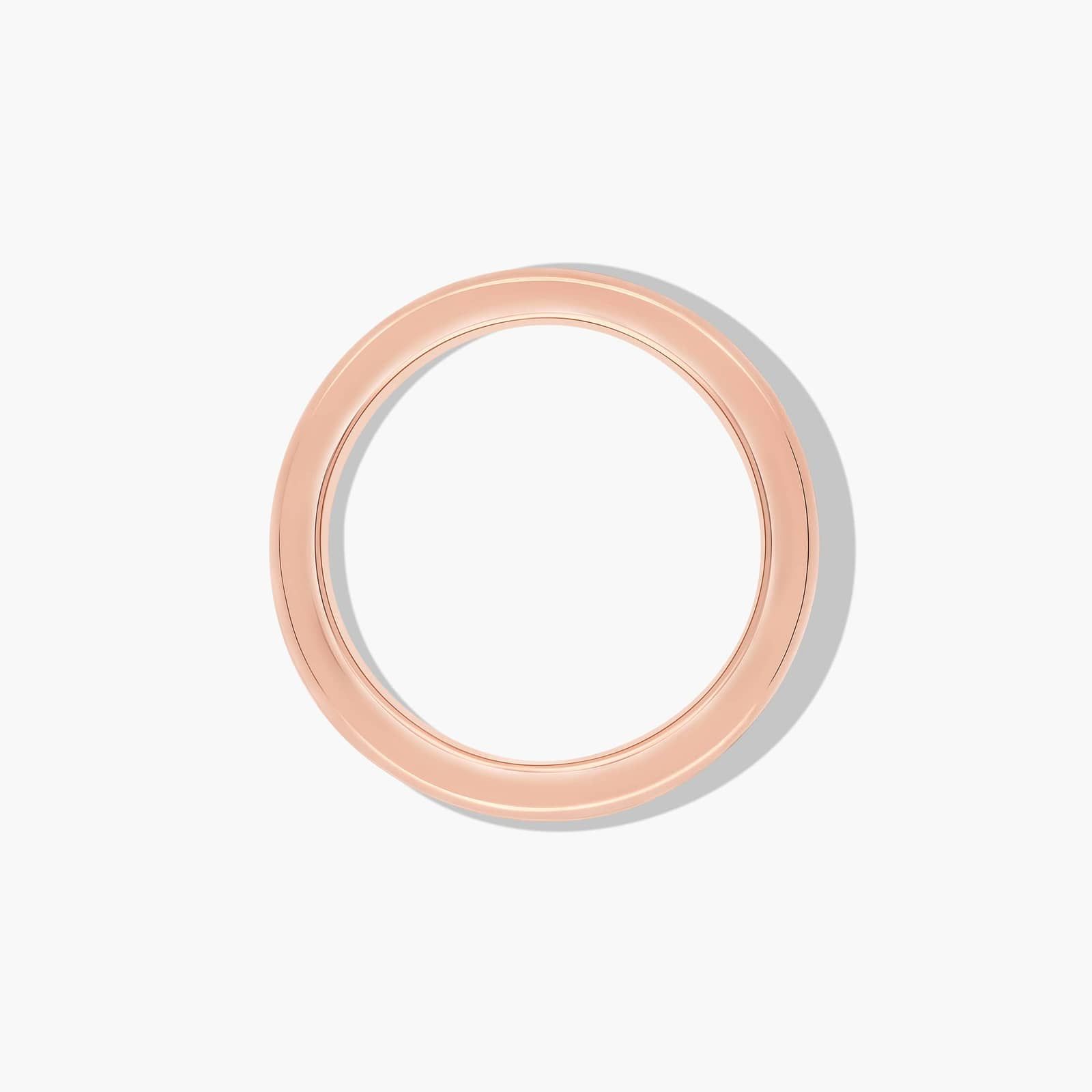 Eternity Ring With 1 CTW Princess Cut Diamonds In 14K Rose Gold (3.10mm)