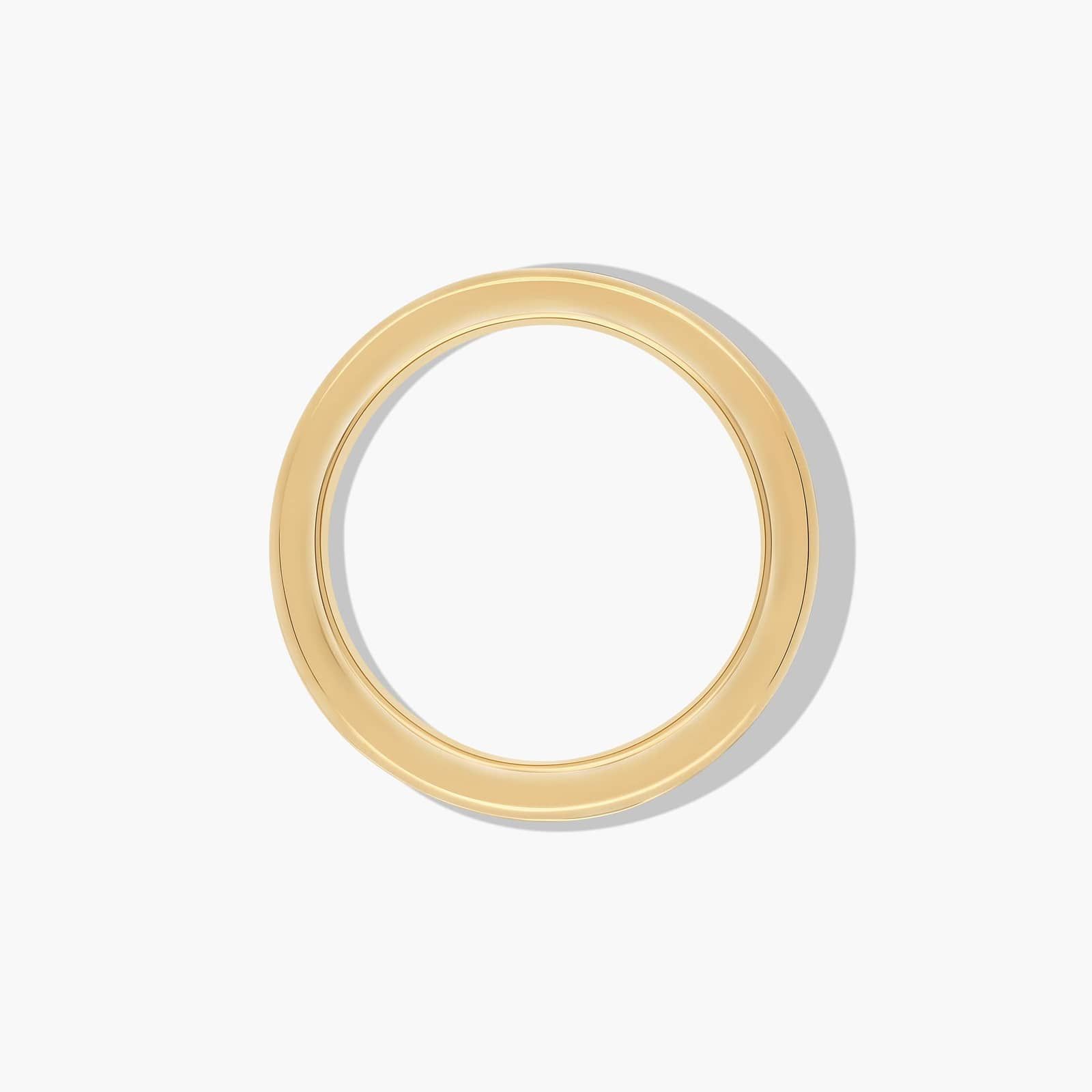 Eternity Ring With 1 CTW Princess Cut Diamonds In 14K Yellow Gold (3.10mm)