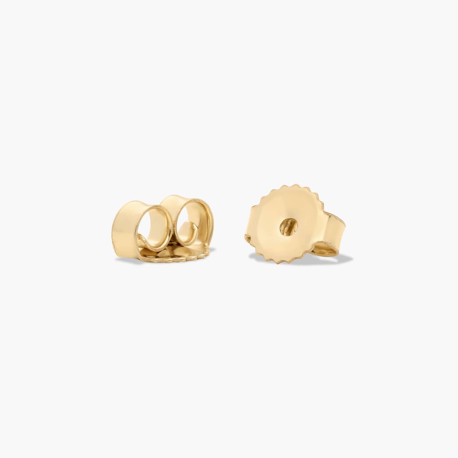 Three Prong Martini 0.5 CTW Diamond Stud Earrings In 14K Yellow Gold
