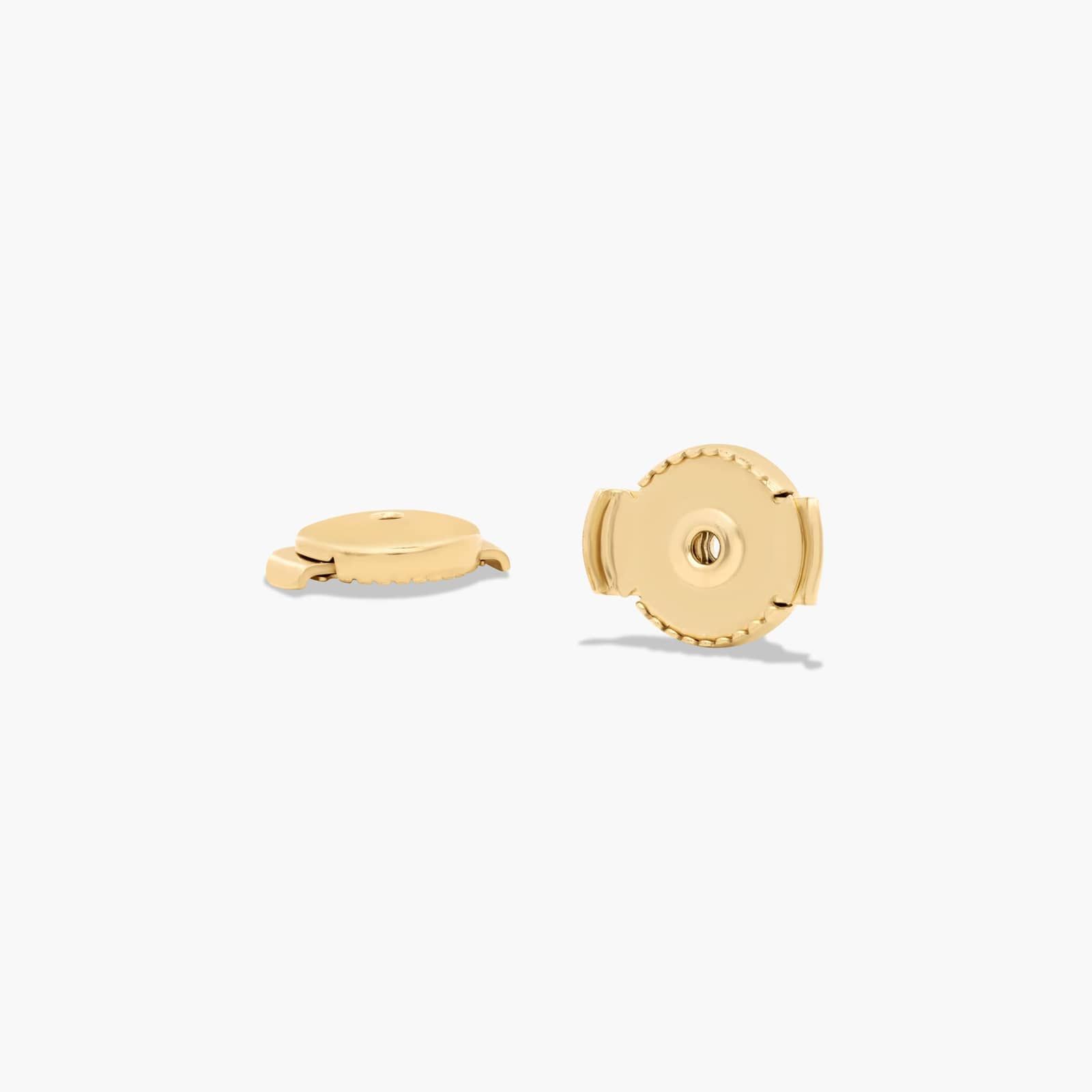 Three Prong Martini 1.5 CTW Diamond Stud Earrings In 14K Yellow Gold