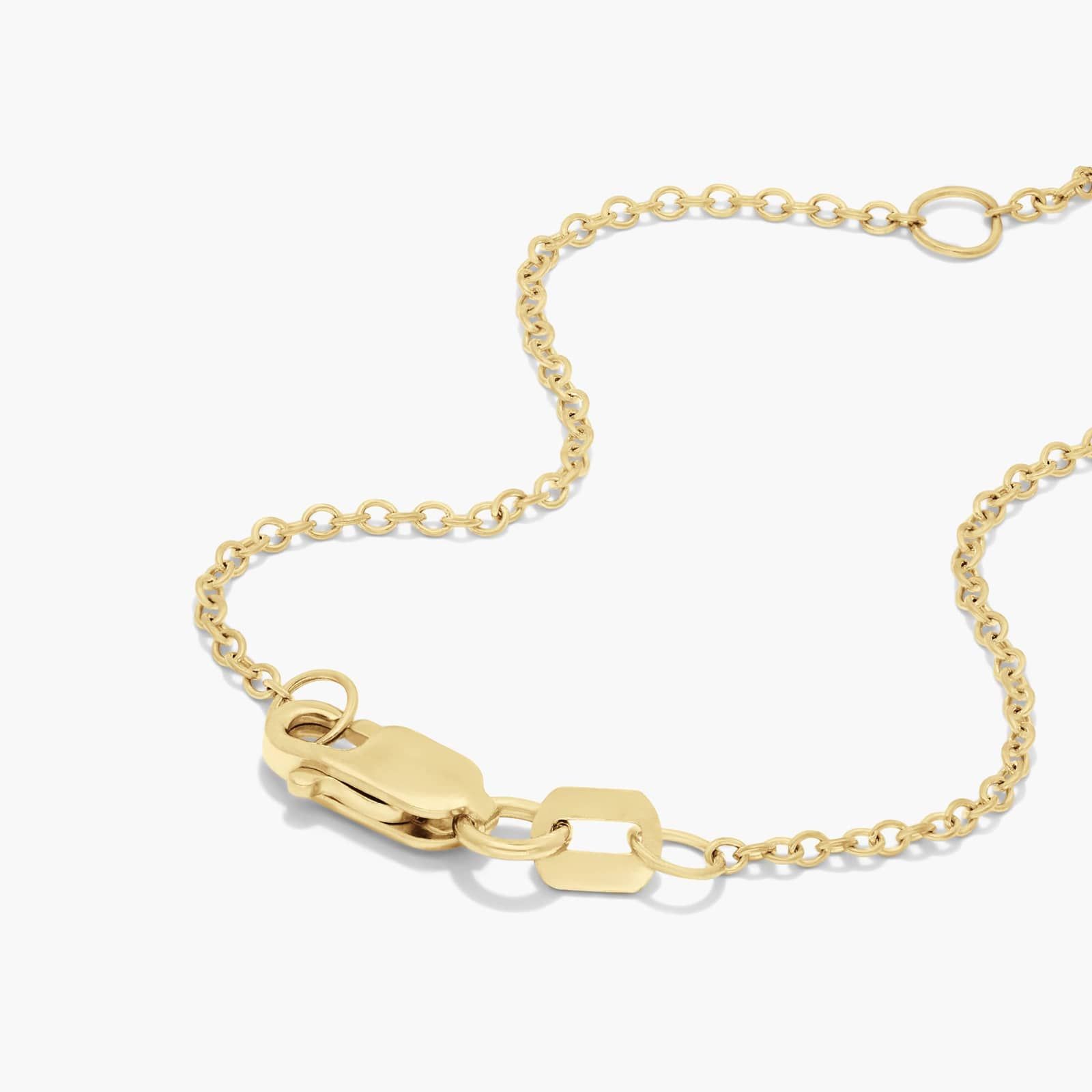 14K Yellow Gold Double Prong Lab-Grown Diamond Pendant (1.00 CTW - F-G / VS2-SI1)