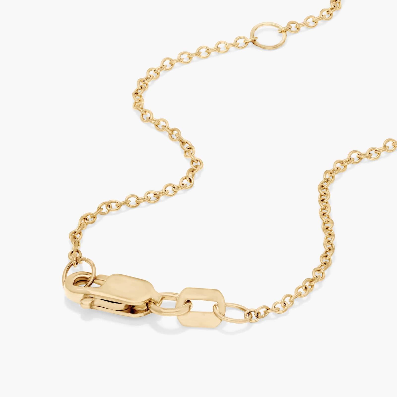 14K Yellow Gold Double Prong Lab Created Diamond Pendant (2 CTW - F-G / VS2-SI1)