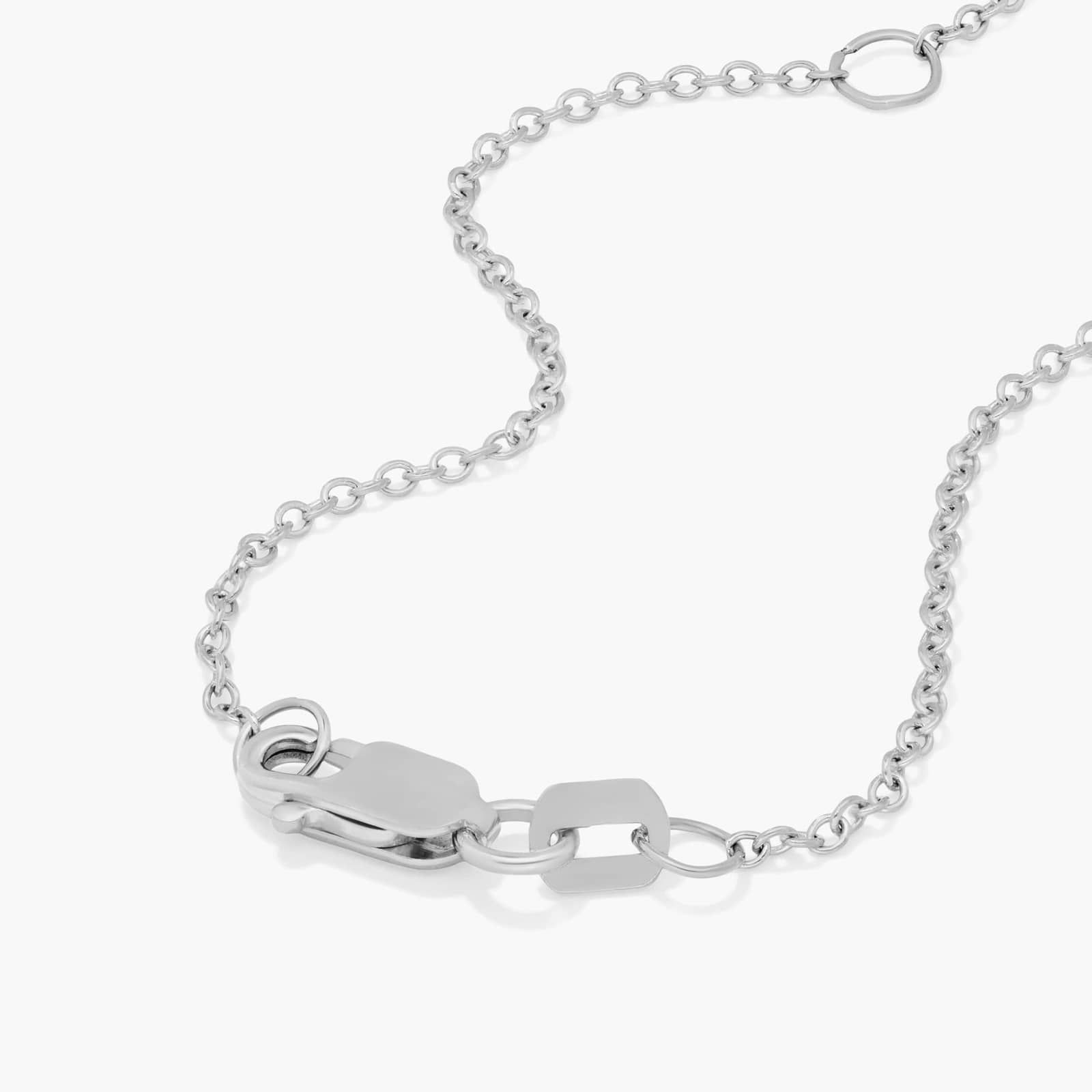 14K White Gold Wire Basket Lab-Grown Diamond Pendant (0.50 CTW - F-G / VS2-SI1)