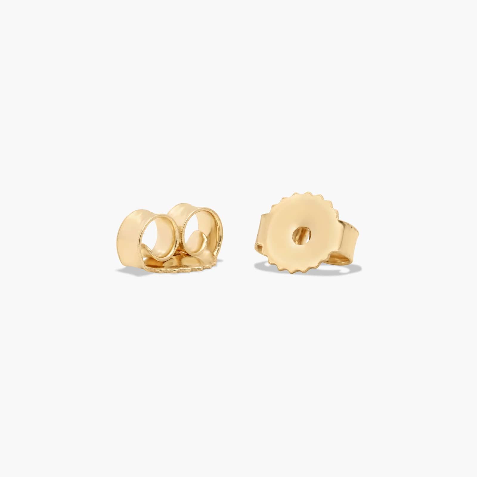Four Prong 0.5 CTW Round Lab-Grown Diamond Stud Earrings In 14K Yellow Gold