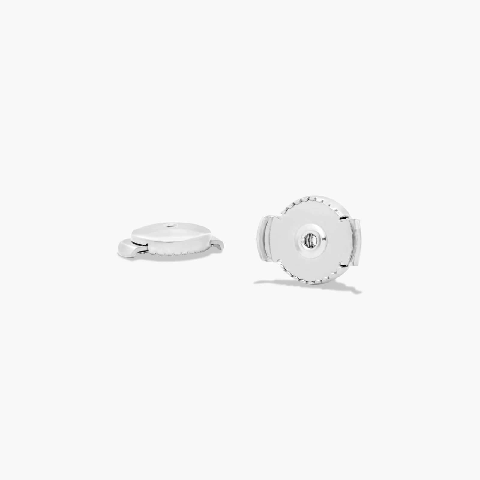 Four Prong 2 CTW Round Diamond Stud Earrings In Platinum