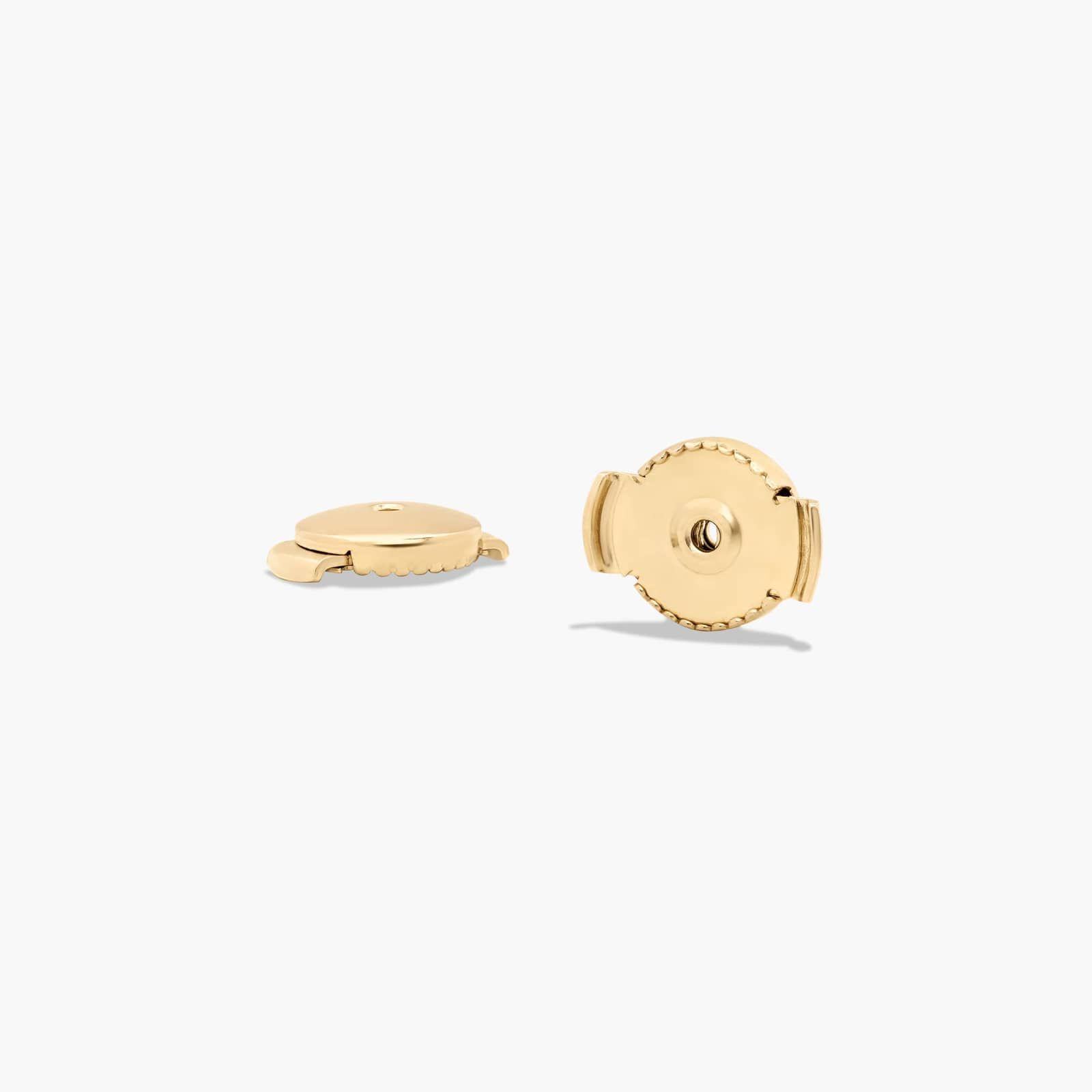 Bezel 1.5 CTW Lab-Grown Diamond Stud Earrings In 14K Yellow Gold