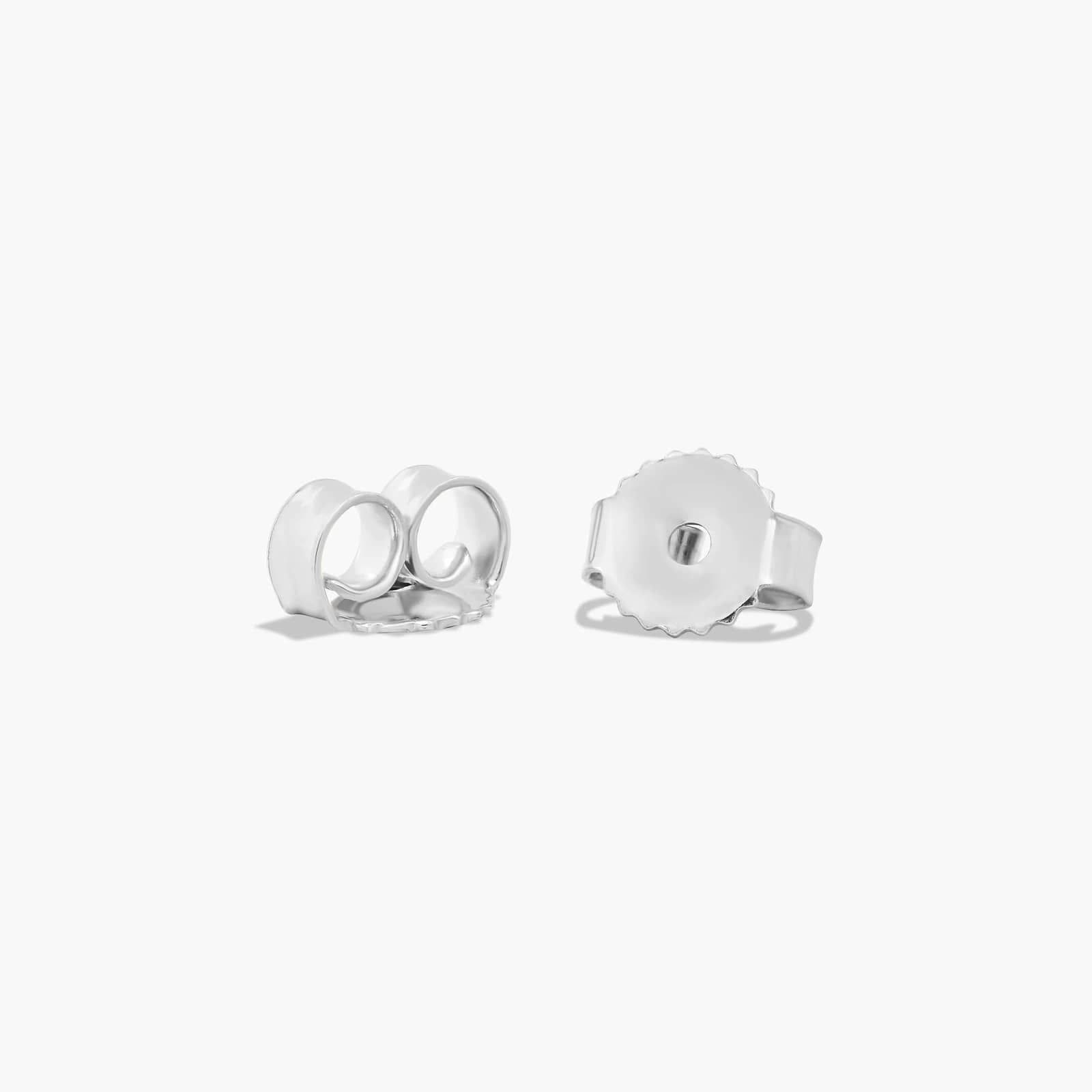 Scallop Basket 0.75 CTW Diamond Stud Earrings In Platinum