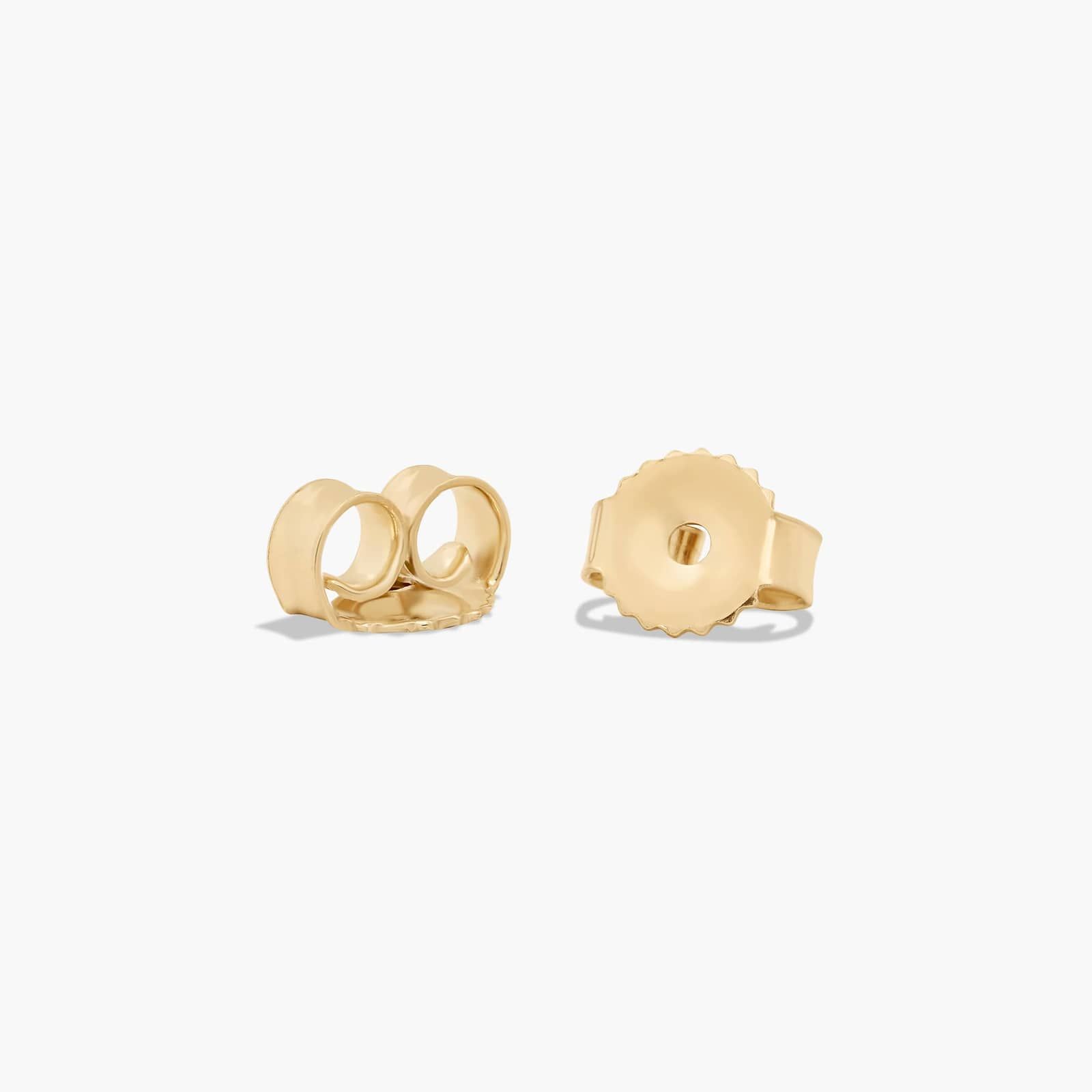 Scallop Basket 0.75 CTW Lab-Grown Diamond Stud Earrings In 14K Yellow Gold