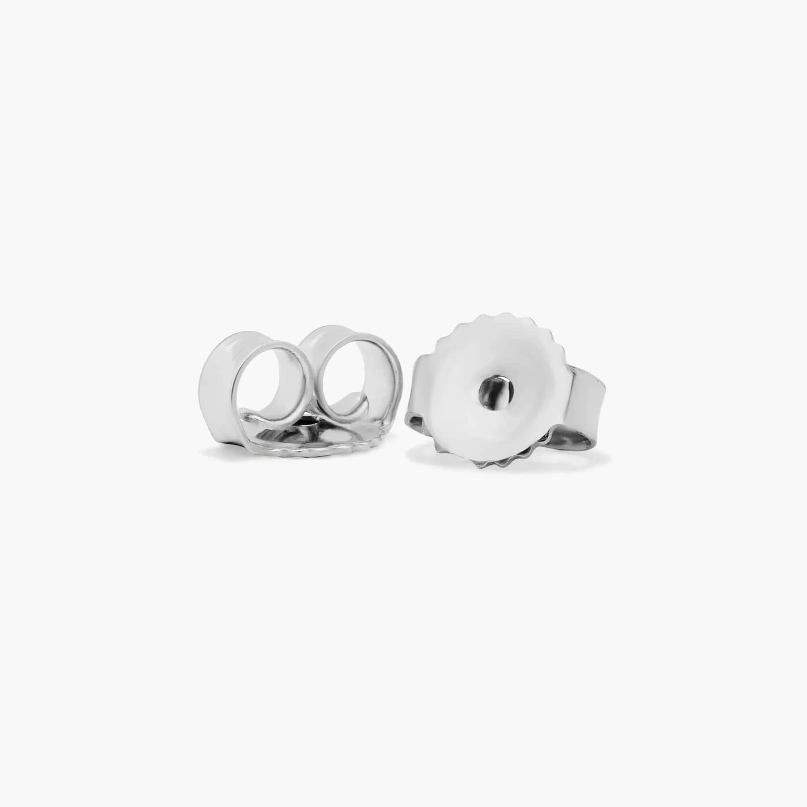 Six Prong 0.5 CTW Lab-Grown Diamond Stud Earrings In 14K White Gold